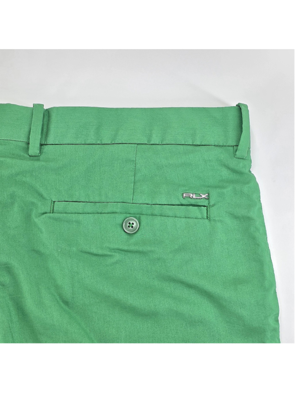 RLX Ralph Lauren Golf Shorts Mens 38 Green Performance Chino Tech Casual - Picture 6 of 13